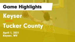 Keyser  vs Tucker County  Game Highlights - April 1, 2021
