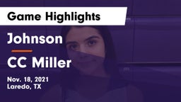 Johnson  vs CC Miller Game Highlights - Nov. 18, 2021