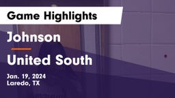 Johnson  vs United South  Game Highlights - Jan. 19, 2024
