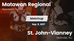 Matchup: Matawan Regional vs. St. John-Vianney  2017