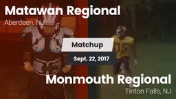 Matchup: Matawan Regional vs. Monmouth Regional  2017