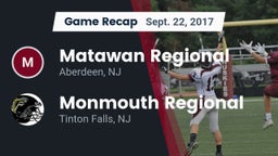 Recap: Matawan Regional  vs. Monmouth Regional  2017