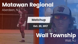 Matchup: Matawan Regional vs. Wall Township  2017