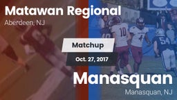 Matchup: Matawan Regional vs. Manasquan  2017