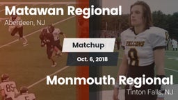 Matchup: Matawan Regional vs. Monmouth Regional  2018