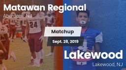 Matchup: Matawan Regional vs. Lakewood  2019