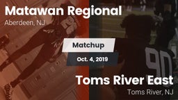 Matchup: Matawan Regional vs. Toms River East  2019