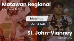 Matchup: Matawan Regional vs. St. John-Vianney  2020