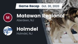 Recap: Matawan Regional  vs. Holmdel  2020