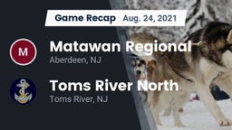 Recap: Matawan Regional  vs. Toms River North  2021