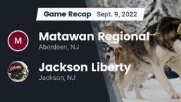 Recap: Matawan Regional  vs. Jackson Liberty  2022