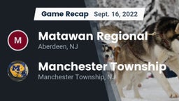 Recap: Matawan Regional  vs. Manchester Township  2022