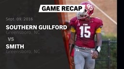 Recap: Southern Guilford  vs. Smith  2016