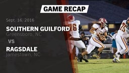 Recap: Southern Guilford  vs. Ragsdale  2016