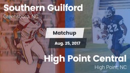 Matchup: Southern Guilford vs. High Point Central  2017