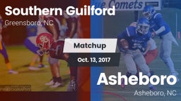 Matchup: Southern Guilford vs. Asheboro  2017