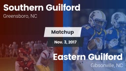 Matchup: Southern Guilford vs. Eastern Guilford  2017