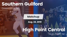 Matchup: Southern Guilford vs. High Point Central  2018