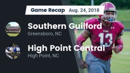 Recap: Southern Guilford  vs. High Point Central  2018