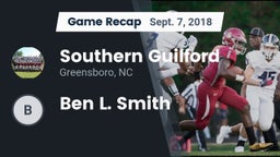 Recap: Southern Guilford  vs. Ben L. Smith  2018
