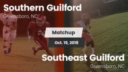Matchup: Southern Guilford vs. Southeast Guilford  2018