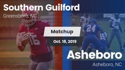Matchup: Southern Guilford vs. Asheboro  2019