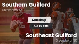 Matchup: Southern Guilford vs. Southeast Guilford  2019