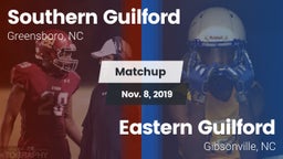 Matchup: Southern Guilford vs. Eastern Guilford  2019