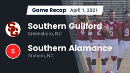 Recap: Southern Guilford  vs. Southern Alamance  2021