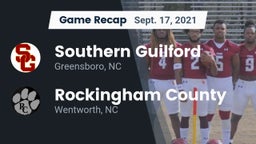 Recap: Southern Guilford  vs. Rockingham County  2021