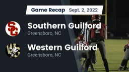 Recap: Southern Guilford  vs. Western Guilford  2022