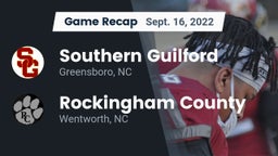 Recap: Southern Guilford  vs. Rockingham County  2022