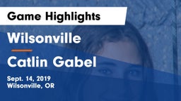 Wilsonville  vs Catlin Gabel  Game Highlights - Sept. 14, 2019