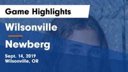 Wilsonville  vs Newberg  Game Highlights - Sept. 14, 2019