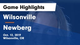 Wilsonville  vs Newberg  Game Highlights - Oct. 12, 2019