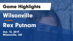 Wilsonville  vs Rex Putnam  Game Highlights - Oct. 15, 2019