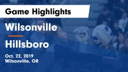 Wilsonville  vs Hillsboro  Game Highlights - Oct. 22, 2019