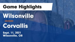 Wilsonville  vs Corvallis  Game Highlights - Sept. 11, 2021