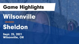 Wilsonville  vs Sheldon  Game Highlights - Sept. 25, 2021