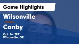 Wilsonville  vs Canby  Game Highlights - Oct. 16, 2021