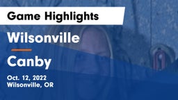 Wilsonville  vs Canby  Game Highlights - Oct. 12, 2022