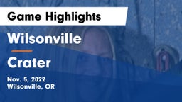 Wilsonville  vs Crater  Game Highlights - Nov. 5, 2022