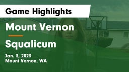 Mount Vernon  vs Squalicum  Game Highlights - Jan. 3, 2023