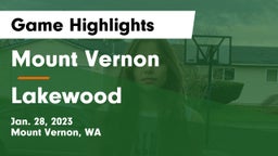 Mount Vernon  vs Lakewood  Game Highlights - Jan. 28, 2023