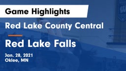 Red Lake County Central vs Red Lake Falls Game Highlights - Jan. 28, 2021