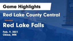 Red Lake County Central vs Red Lake Falls Game Highlights - Feb. 9, 2021