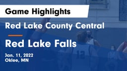 Red Lake County Central vs Red Lake Falls Game Highlights - Jan. 11, 2022