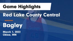 Red Lake County Central vs Bagley  Game Highlights - March 1, 2022