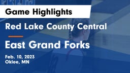 Red Lake County Central vs East Grand Forks  Game Highlights - Feb. 10, 2023