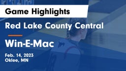 Red Lake County Central vs Win-E-Mac  Game Highlights - Feb. 14, 2023